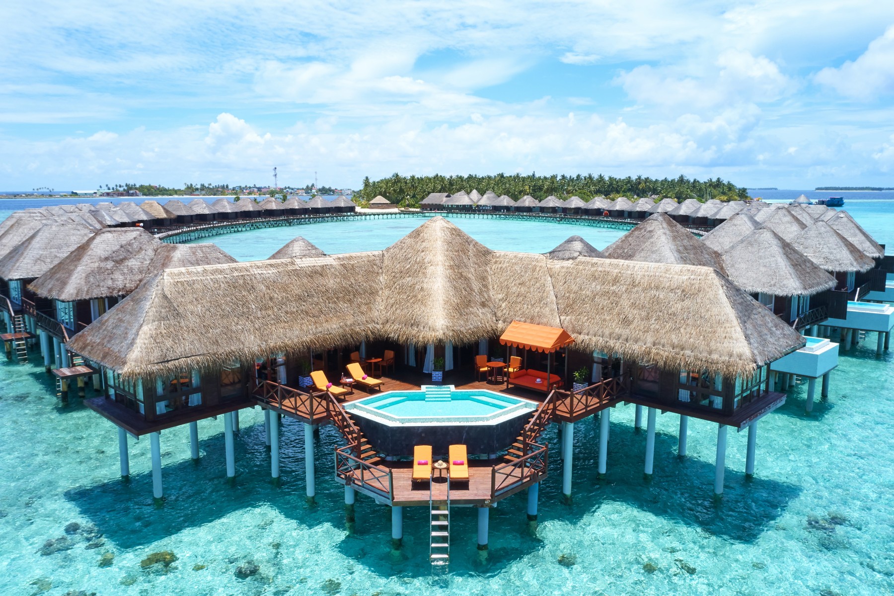 2-Bedroom Water Villa with Pool